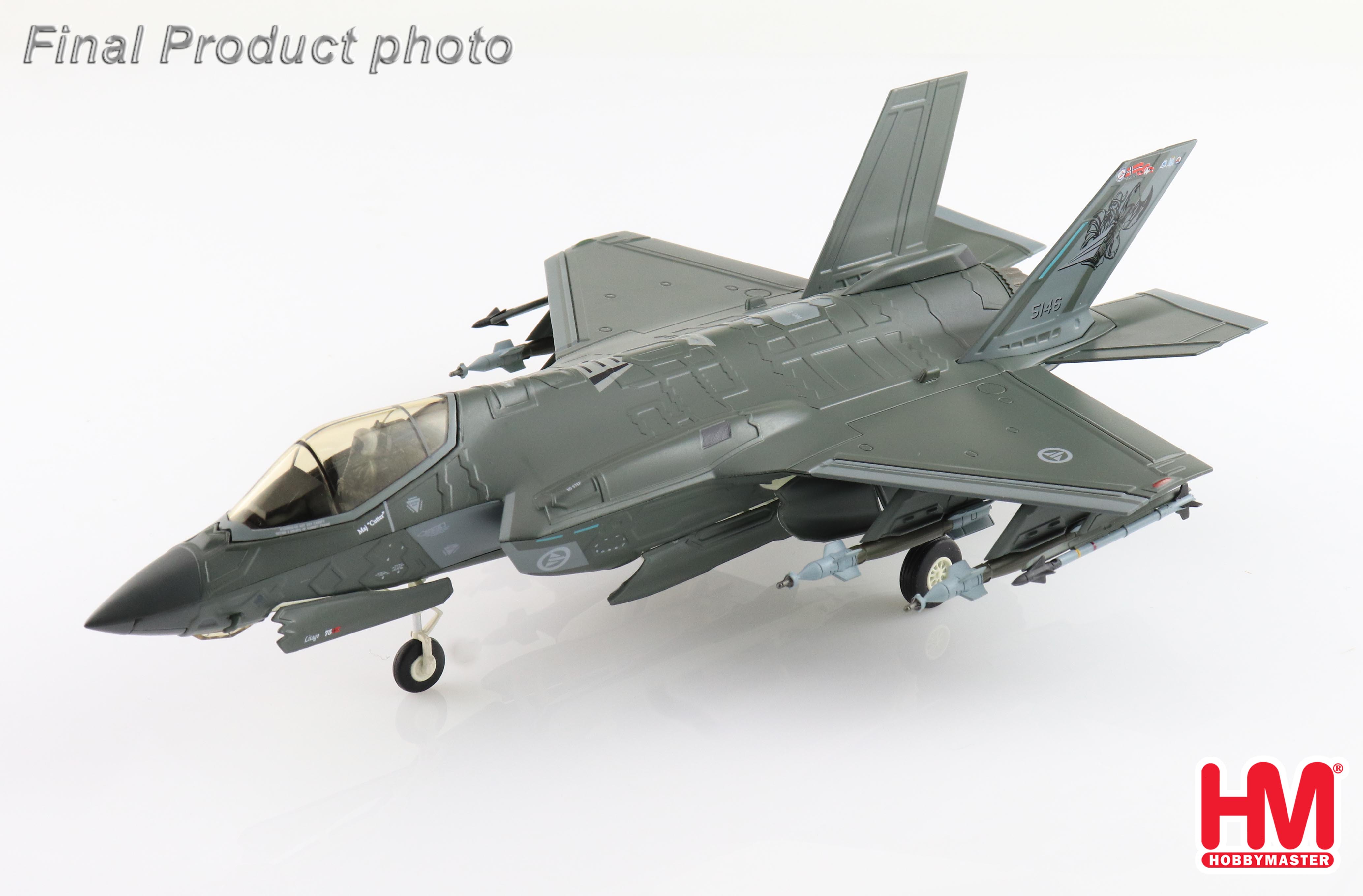 DIC-10008A 1/72 F-35A ファイター （エアーホース1） 航空機